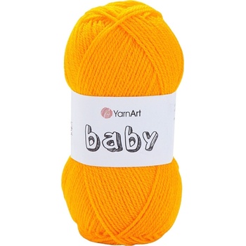 YARNART Baby 586 Mustard Плетива прежда (Baby 586)