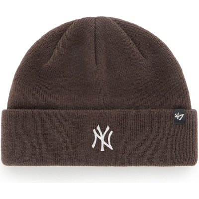 47 Brand Pánská New York Yankees MLB Randle '47 CUFF KNIT Brown