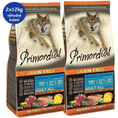 Primordial Adult Grain Free Trout & Duck 12 kg