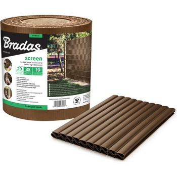 BRADAS Plotová páska BROWN 450 - hnedá