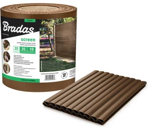 BRADAS Plotová páska BROWN 450 - hnedá
