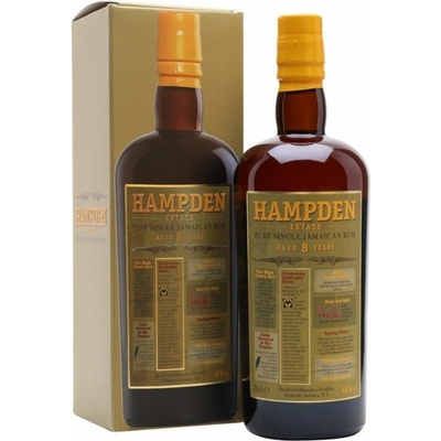 Hampden Estate 8y 46% 0,7 l (karton)