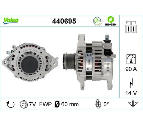 Alternátor VALEO 440695