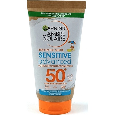 Garnier Ambre Solaire Sensitive Advanced Kids ochranný krém SPF50+ 50 ml