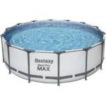 Bestway СГЛОБЯЕМ БАСЕЙН С ТРЪБНА КОНСТРУКЦИЯ КРЪГЪЛ 488 СМ. Х 122 СМ (56122)