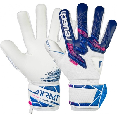 Reusch Attrakt RE:GRIP NC modrá/bílá/růžová – Zbozi.Blesk.cz