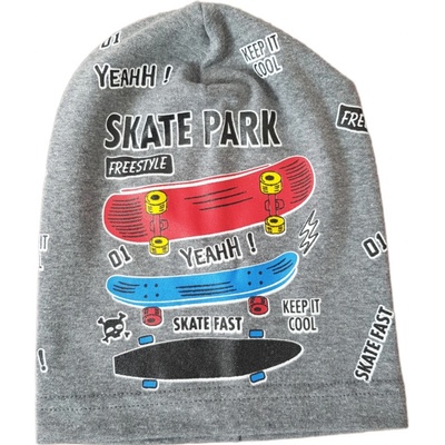 Skatepark detská prechodná čiapka svetlomodrá
