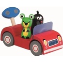 Detoa Krtko na výlete červené auto