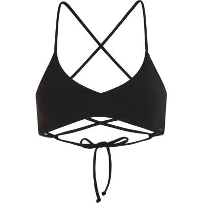 O'Neill Дамско бикини горнище O'Neill Women's Huntington Bralette Top Bikini top - Black Out - размер 42 (EU) (150-6546-0115)