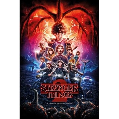 Plakát, Obraz - Stranger Things - One Sheet Season 2, (61 x 91,5 cm) – Zboží Dáma