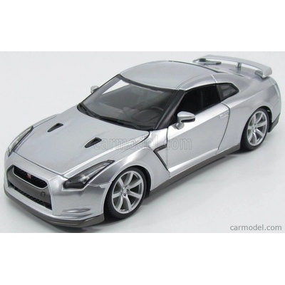 Ixo-models Nissan Gt-r r35 Coupe 2009 Silver 1:8