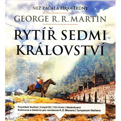 MP3 Rytíř Sedmi království - Než začala Hra o trůny MP3-CD - František Dočkal CD