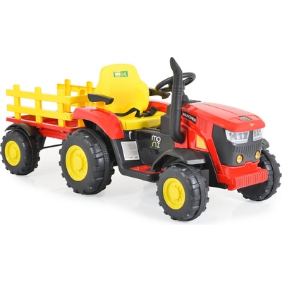 Moni Акумулаторен трактор Rancher червен