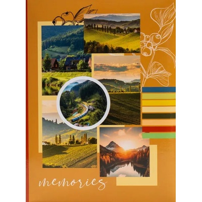 Mini album pro 100 fotek 10x15 Memories 1 red