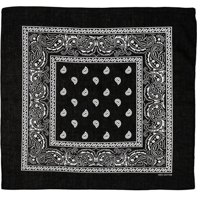 Bandana šátek černo bílý