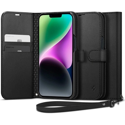 Spigen WALLET S IPHONE 14 Čierne