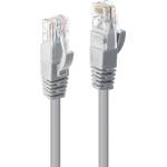 Lindy Пач кабел LINDY 48002, U/UTP, Cat. 6, 1m, сив (48002)