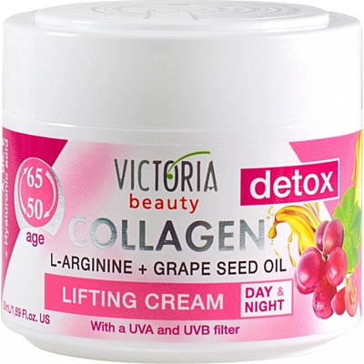 Victoria Beauty collagen 50+ denní a noční liftingový krém 50 ml