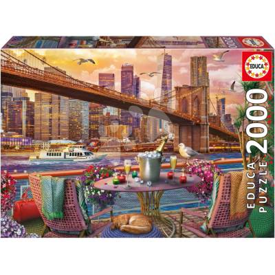 EDUCA Romantická večera v New Yorku 2000 dielov