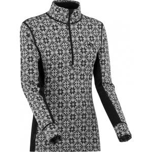 Kari Traa Дамско мериносово термобельо Kari Traa Women's Rose Half-Zip Merino base layer - Black - размер XXL (115-1317-0516)
