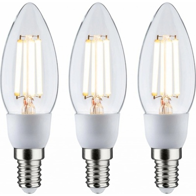 Paulmann Eco-Line Filament 230V LED svíčka E14 3x2,5W 3000K čirá