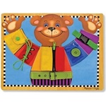 Melissa & Doug ДЪРВЕН БОРД ЗА ОСНОВНИ УМЕНИЯ (13784)