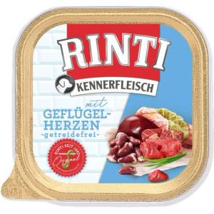 RINTI Купа Rinti Kennerfleisch Adult пилешко сърце 300g (394-91046)