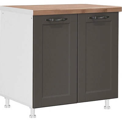 Matis Кухненски шкаф долен с две врати contempo d80 сив