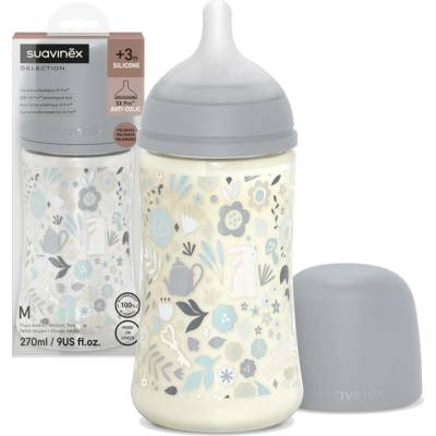 Suavinex Gold kojenecká láhev fyziol krémová 270ml