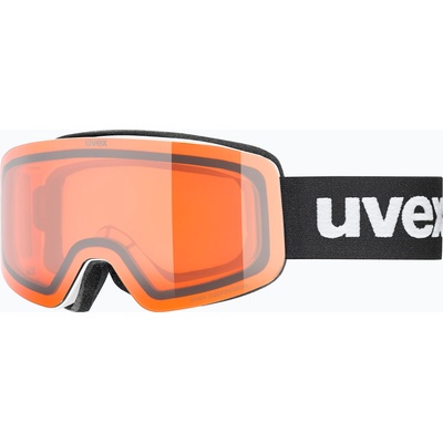 uvex Детска скиорска маска UVEX Pwdr LG Jr white matt/orange/clear