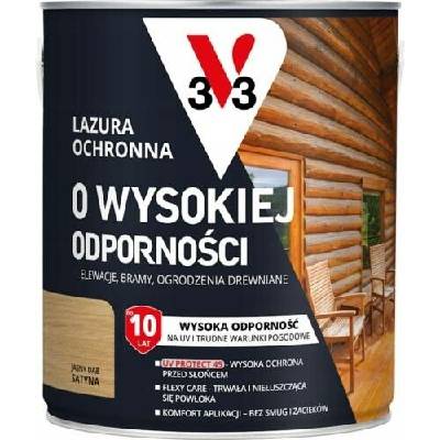V33 Ochranná lazura s vysokou odolností antracit 0,75L