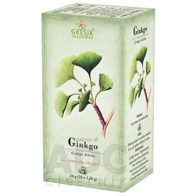 Grešík GINKO bylinný čaj 20 x 1,2 g