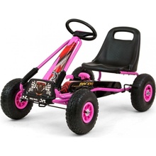 MILLY MALLY šliapacia motokára Go-kart Milly Mally Thor ružová