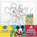 Mickey klubík Omalovánky puzzle