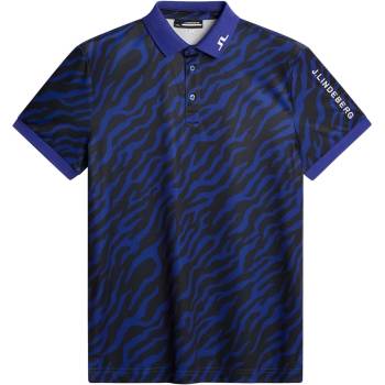 J Lindeberg Golf Блуза с яка J Lindeberg Golf Men's Short-Sleeve Performance Polo Shirt - Tour Tiger Clem
