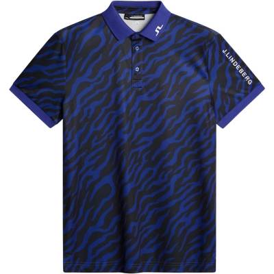J Lindeberg Golf Блуза с яка J Lindeberg Golf Men's Short-Sleeve Performance Polo Shirt - Tour Tiger Clem