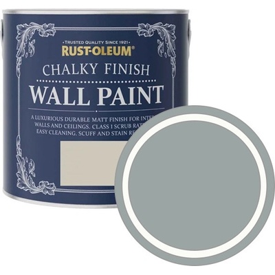 Rust Oleum Chalky Finish Wall Paint 2,5 l městská šedá