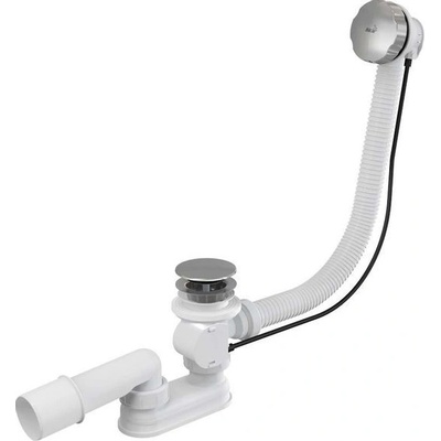 Alcadrain Automatický vaňový sifón 57 cm, kov A55KM