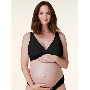  Bravado : Сутиен за бременни и кърмачки Ballet Nursing Bra Full Cup Black (BRV-1260-FC-BL-S)