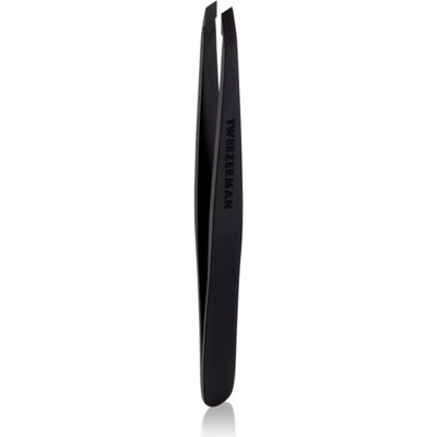 Tweezerman Slant Tweezer Black Matte pinzeta šikmá 1 ks – Zboží Dáma