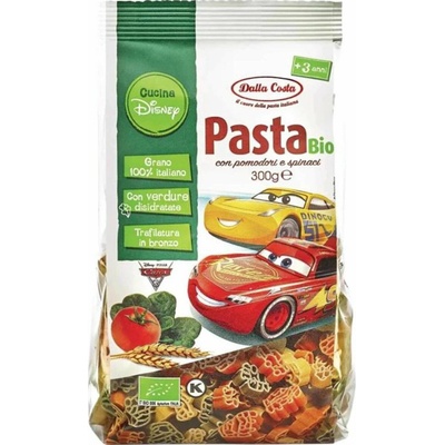 Dalla Costa Těstoviny Disney Cars tricolore BIO 300 g