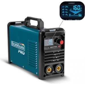 Bormann Електрически инверторен електрожен с аксесоари Bormann Pro BIW1760, MMA, IGBT, 230 V, 160 А (061960) (061960) Заваръчен апарат