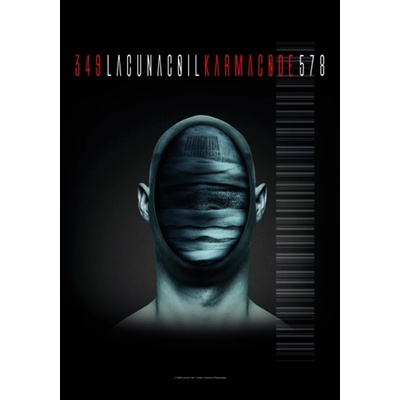 HEART ROCK флагче Lacuan Coil - K Code- HFL0832