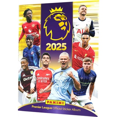 Panini fotbalové na samolepky Premier League 2024 2025 album