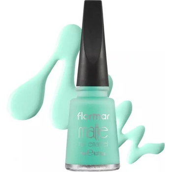 Flormar lak na nechty Matte M04 Perfect Mint 11 ml