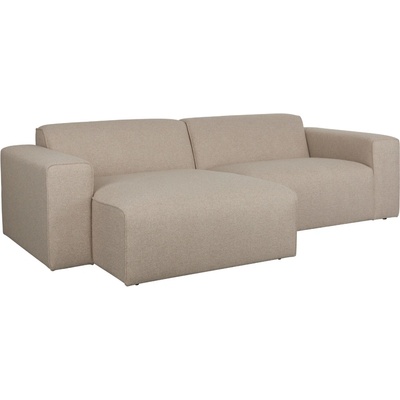 Zuiver Milka 3 Rohová polyester béžový levý roh