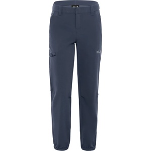 Jack Wolfskin Детски туристически панталон Jack Wolfskin Kid's Turbulence Pants Walking trousers - Midnight Sky - размер 176 (EU) (701-4368-0217)