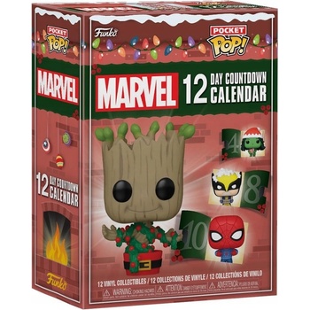 POP! 12-Day advent calendar Marvel