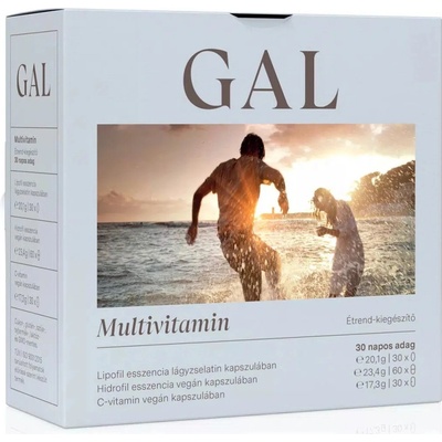 Gal Multivitamín kapsule 30 ks + 60 ks + 30 ks