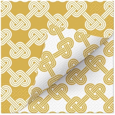 PAW Ubrousky L Double Design Time Hearts Pretzels 33x33cm